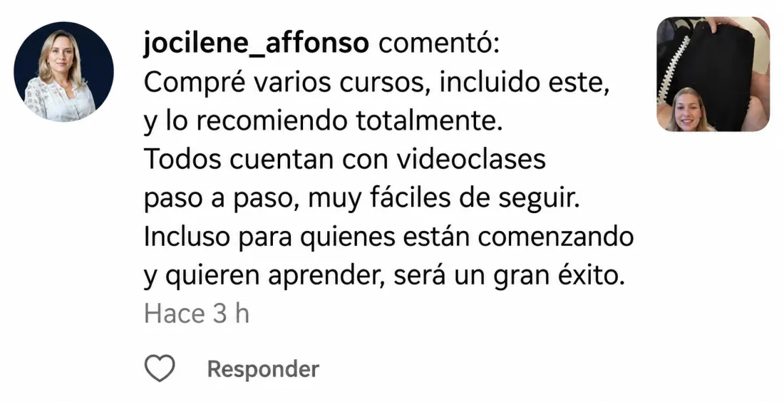 Comentario de alumna